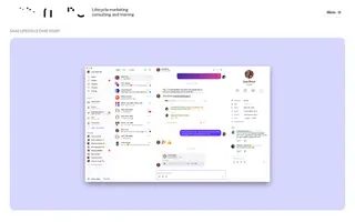 Ottomate homepage website preview