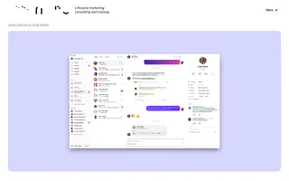 Ottomate homepage website preview
