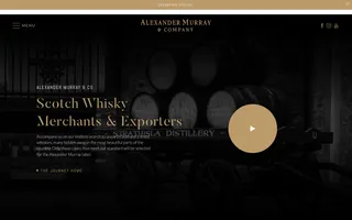 Alexander Murray homepage website preview