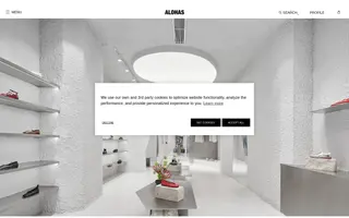 ALOHAS homepage website preview