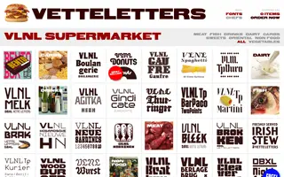VetteLetters homepage website preview