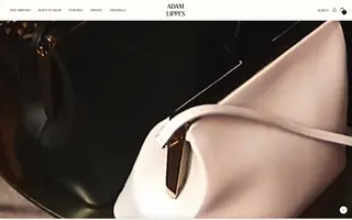 Adam Lippes homepage website preview