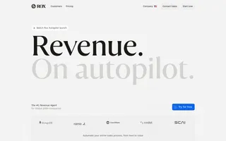 Rox homepage website preview