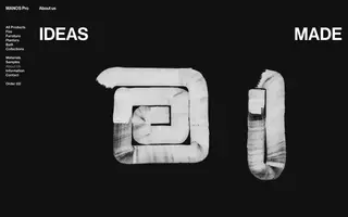 Manos homepage website preview