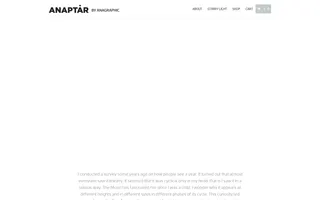 Anaptár homepage website preview