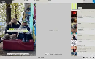 IDA radio homepage website preview