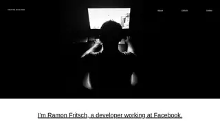 Ramon Fritsch homepage website preview