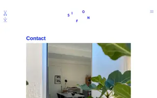 Sifon homepage website preview