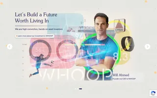 NextView Ventures homepage website preview