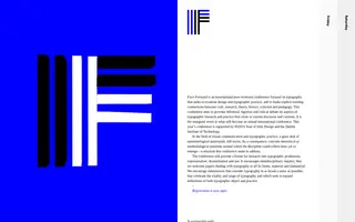 Face Forward homepage website preview
