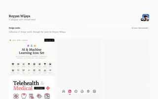 Royyan Wijaya homepage website preview