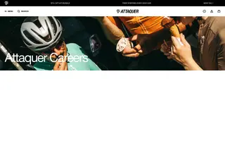 Attaquer homepage website preview