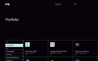 RRE homepage website preview