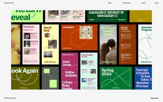 Regrets Only homepage website preview