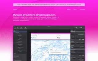 Subform homepage website preview