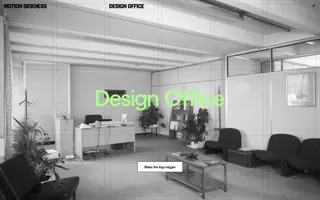 Design Office homepage website preview