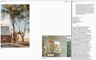 Bajet Giramé homepage website preview