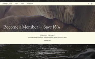 Üphoric Urth homepage website preview