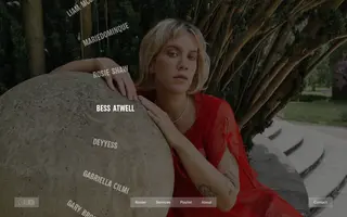 235 Music Publishing homepage website preview