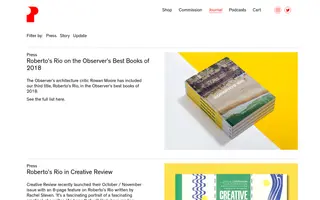 Place Press homepage website preview