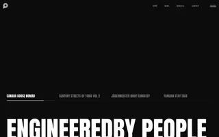 Powered by Tokyo homepage website preview