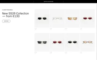 PJ.LOBSTER homepage website preview