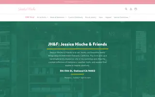 Jessica Hische homepage website preview