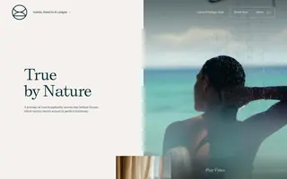 Constance Hotels & Resorts homepage website preview