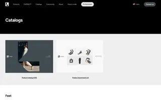 Levitate homepage website preview