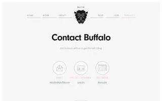 Built By Buffalo homepage website preview