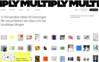 Multiply homepage website preview