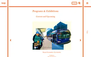 Iscp-nyc homepage website preview