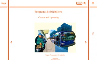Iscp-nyc homepage website preview