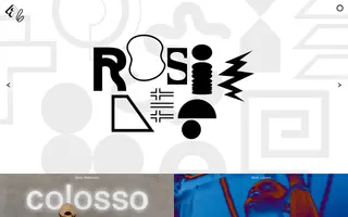 Rosie Lee Creative homepage website preview