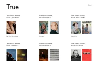 True homepage website preview
