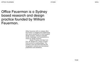 Office Feuerman homepage website preview