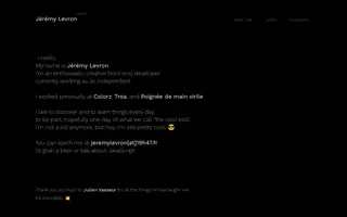 19h47 homepage website preview