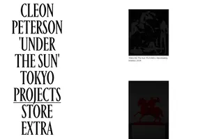 Cleon Peterson homepage website preview