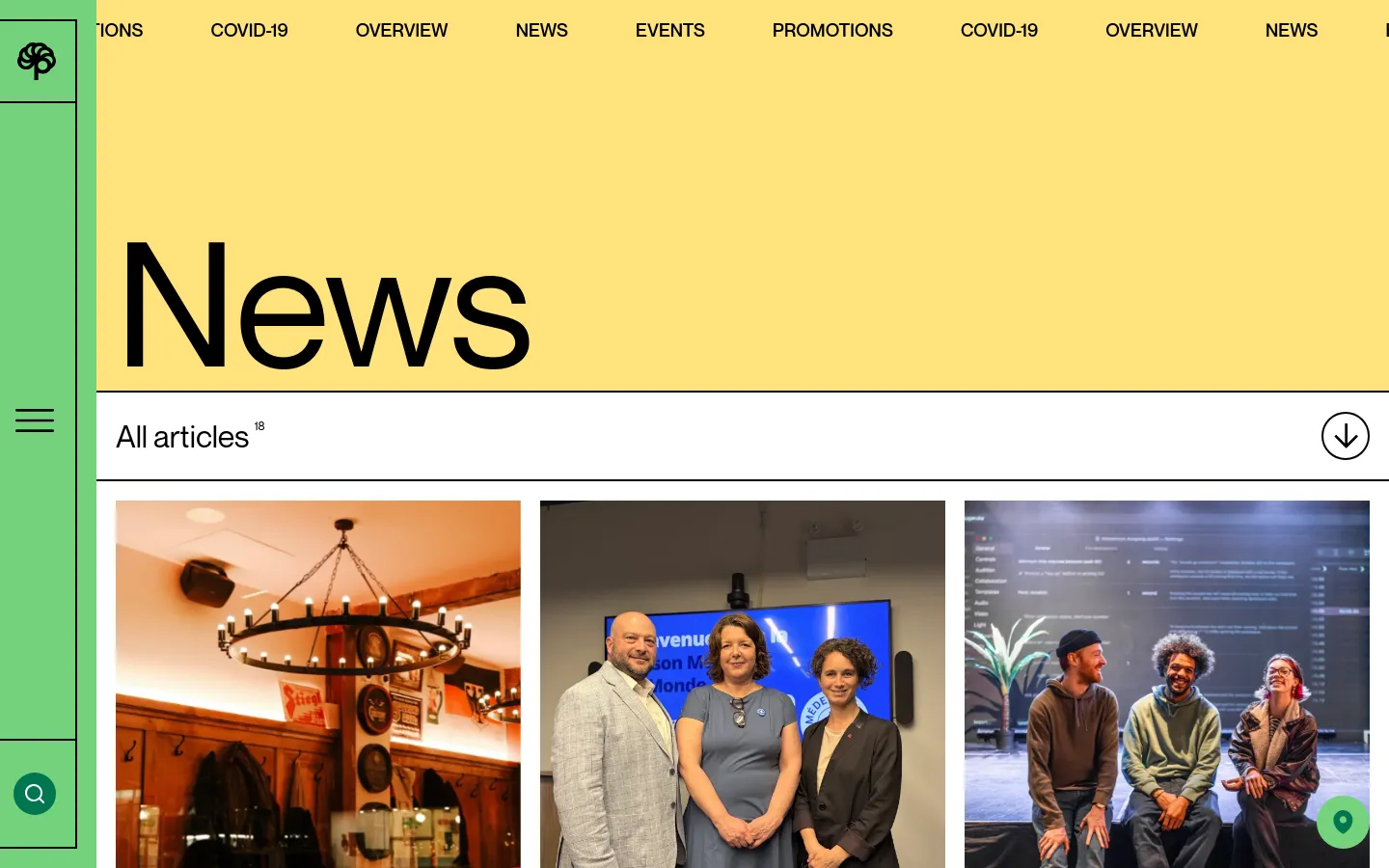 Plaza St-Hubert Blog / Article desktop website screenshot