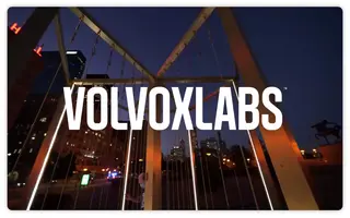 Volvox Labs homepage website preview