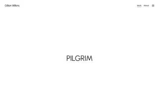 Gillian Wilkins homepage website preview