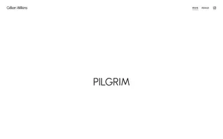 Gillian Wilkins homepage website preview