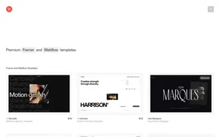 Fouroom homepage website preview