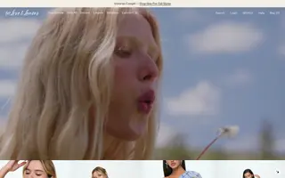 For Love & Lemons homepage website preview