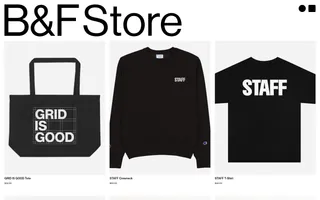 Berger & Föhr Editions homepage website preview