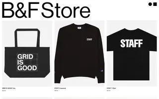Berger & Föhr Editions homepage website preview