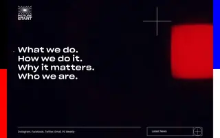 Picturestart homepage website preview