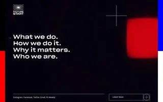 Picturestart homepage website preview