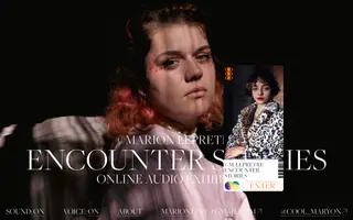 Encounter Stories homepage website preview
