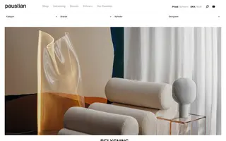 Paustian homepage website preview